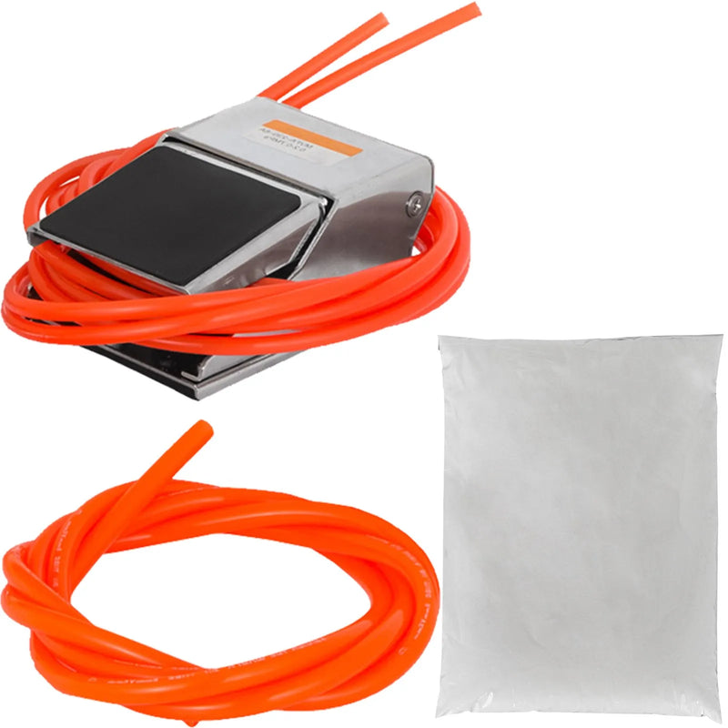 VEVOR zobu tehnikas smilšu strūklas iekārta ar 2 pildspalvām un 2 tvertnēm, zobu laboratorijas smilšu strūklas aparāts ar LED apgaismojumu, lielu skata logu un kājas pedāļa vadību zobu protēžu un restaurāciju apstrādei