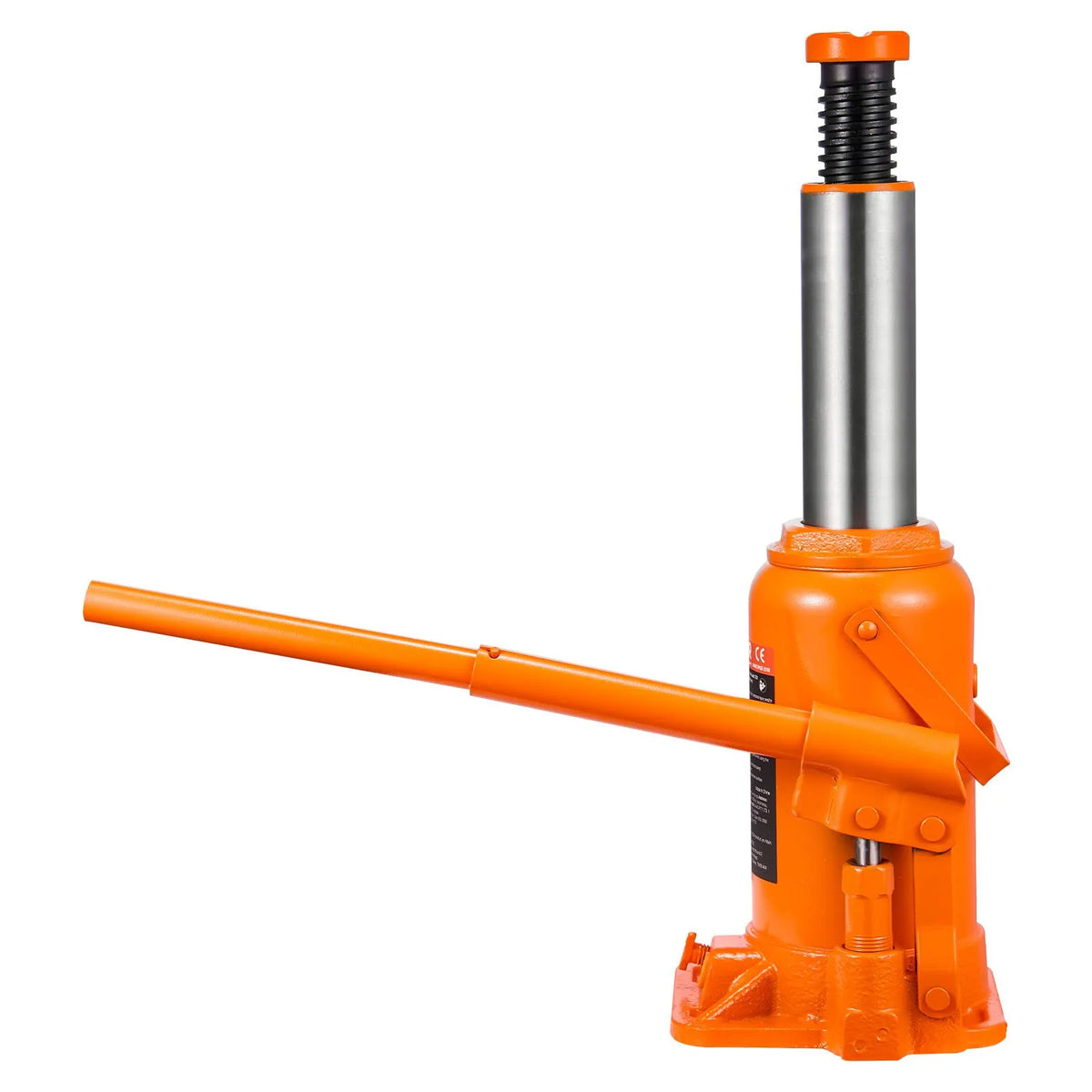 VEVOR Hydraulic Bottle Jack 20 t with Lifting Range 225–435 mm, Reinforced Welded Construction Jack for Cars, SUVs, Pickups, Auto Repair, Building Lifting and Agricultural Equipment, Orange