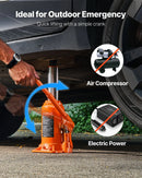 VEVOR hidrauliskais pudeles domkrats 20 t ar pacelšanas diapazonu 225–435 mm, pastiprinātas konstrukcijas metināts domkrats automašīnām, SUV, pikapiem, auto remontam, ēku pacelšanai un lauksaimniecības tehnikai, oranžs