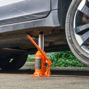 VEVOR hidrauliskais pudeles domkrats 20 t ar pacelšanas diapazonu 225–435 mm, pastiprinātas konstrukcijas metināts domkrats automašīnām, SUV, pikapiem, auto remontam, ēku pacelšanai un lauksaimniecības tehnikai, oranžs