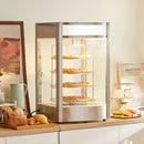 VEVOR pārtikas sildītājs, 35,6 cm picas displejs, 4 līmeņu komerciāls elektrisks picas sildītājs