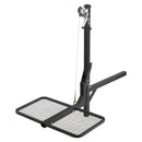 VEVOR piekabes medījuma pacēlājs ar platformu un vinčas sistēmu 136 kg, salokāms medījuma pacēlājs ar 360° rotējošu asi un 50 mm stiprinājumu medījuma pārvietošanai