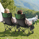 VEVOR Regulējams kempinga krēsls ar atzveltni, 4 pozīcijas, salokāms atpūtas krēsls pieaugušajiem, pludmales krēsls ar sieta audumu, galvas balstu un kāju balstu, maksimālā slodze 100 kg, zaļš
