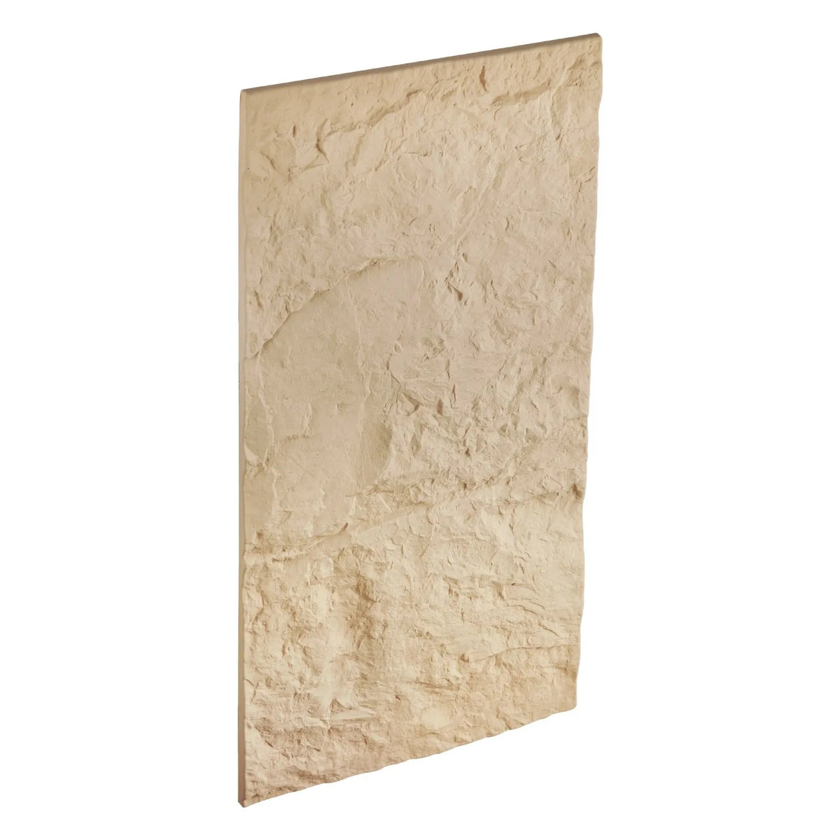 VEVOR 3D Wall Panels, 4 Pieces, PU Natural Stone Imitation Design, 1200 × 600 mm, Total Coverage 2.97 m², Accent Wall Décor for Interior Ceilings, Bedroom, Living Room and Game Room, Stone Yellow