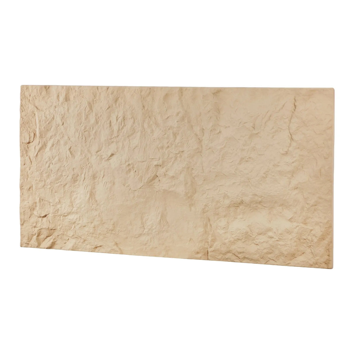 VEVOR 3D Wall Panels, 4 Pieces, PU Natural Stone Imitation Design, 1200 × 600 mm, Total Coverage 2.97 m², Accent Wall Décor for Interior Ceilings, Bedroom, Living Room and Game Room, Stone Yellow
