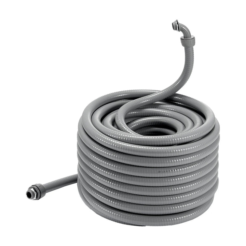 VEVOR šķidrumizturīga elastīga PVC vada aizsargšļūtene Ø 19 mm, 30,5 m