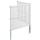 121 × 121 cm vinila privātuma paneļi, 2 gab., āra gaisa kondicioniera, baseina aprīkojuma, atkritumu konteineru un citu zonu nožogošanai