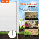 Āra privātuma ekrāns, vinila žogs 127 × 127 см, horizontāls, 3 paneļi, piemērots atkritumu konteineru un kondicionieru norobežošanai