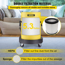 VEVOR с узкими кухонными принадлежностями, 20 л, 2 ZS, модели 4-в-1 с функцией снижения давления, фильтром HEPA и 5-кратным автоматическим фильтром