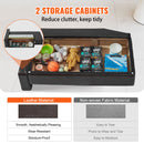 VEVOR Ādas dzīvnieku dīvāns lieliem suņiem un kaķiem, brūns, 110 kg noslodze