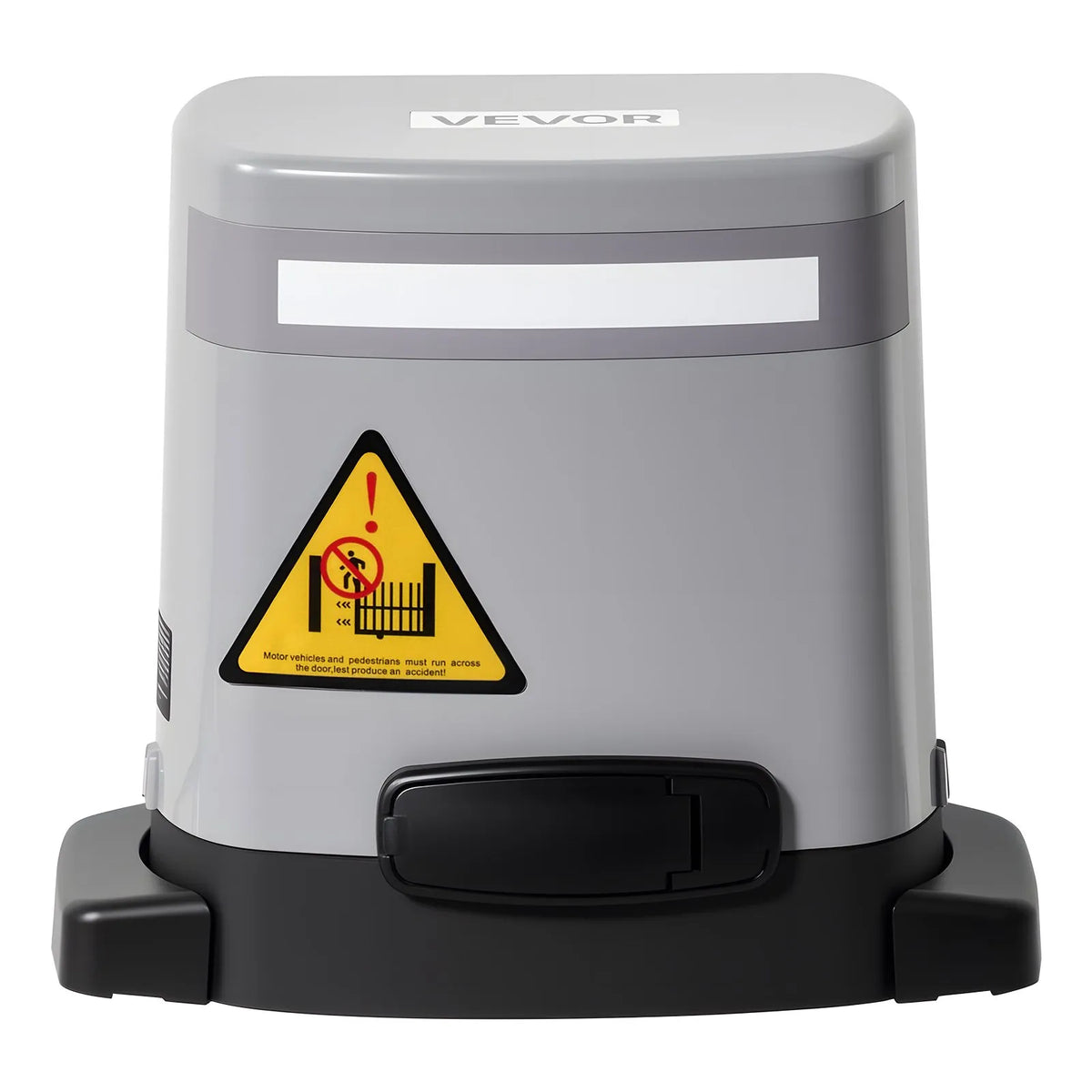 VEVOR Solar Sliding Gate Opener 280 W, Electric Motor for Gates up to 20 m and 816 kg, Rack and Pinion Gate Motor with Infrared Sensor and 2 Remote Controls, Driveway Gate Opening System