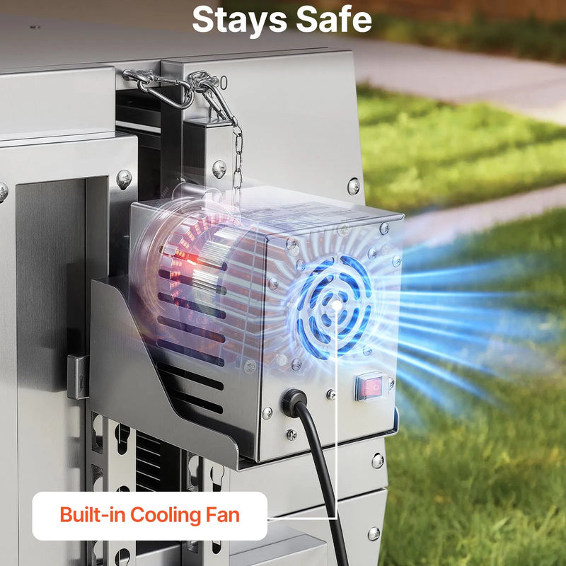 VEVOR rotējošais grils (spits), 38 W āra BBQ cūkas un jēra cepšanai, ogļu spits ar 60 kg kravnesību, ar riteņiem un 4 līmeņu augstuma regulēšanu, nerūsējošā tērauda elektriskais rotējošā grila komplekts kempingam un āra pasākumiem