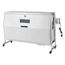 VEVOR rotējošais grils (spits), 38 W āra BBQ cūkas un jēra cepšanai, ogļu spits ar 60 kg celtspēju, ar riteņiem un 4 līmeņu augstuma regulēšanu, nerūsējošā tērauda rotējošā grila komplekts kempingam un āra ballītēm