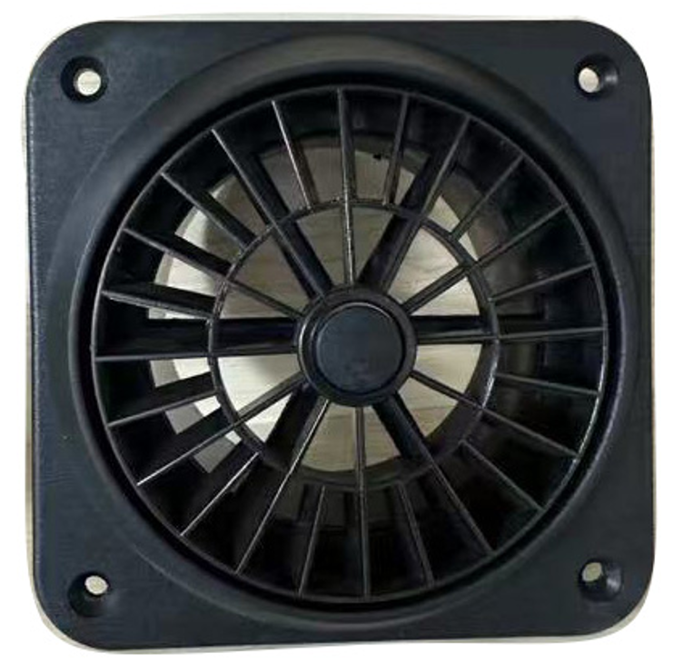 Ventilatora aizsargakrass 75mm atveres,melns(Vevor dīzeļa sildītajiem)