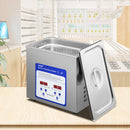 VEVOR digitālais ultraskaņas tīrītājs - 3L tīrīšanas iekārta ar sildītāju un taimeri, paredzēts rotaslietu, briļļļu, pulksteņu un citu priekšmetu tīrīšanai