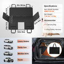 VEVOR Ūdensnecaurlaidīgs suņu sēdekļa pārvalks 1345 x 630 mm, 600D, automašīnām