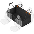 VEVOR Ūdensnecaurlaidīgs suņu auto aizmugurējā sēdekļa pārvalks 1372 x 650 mm, 600D