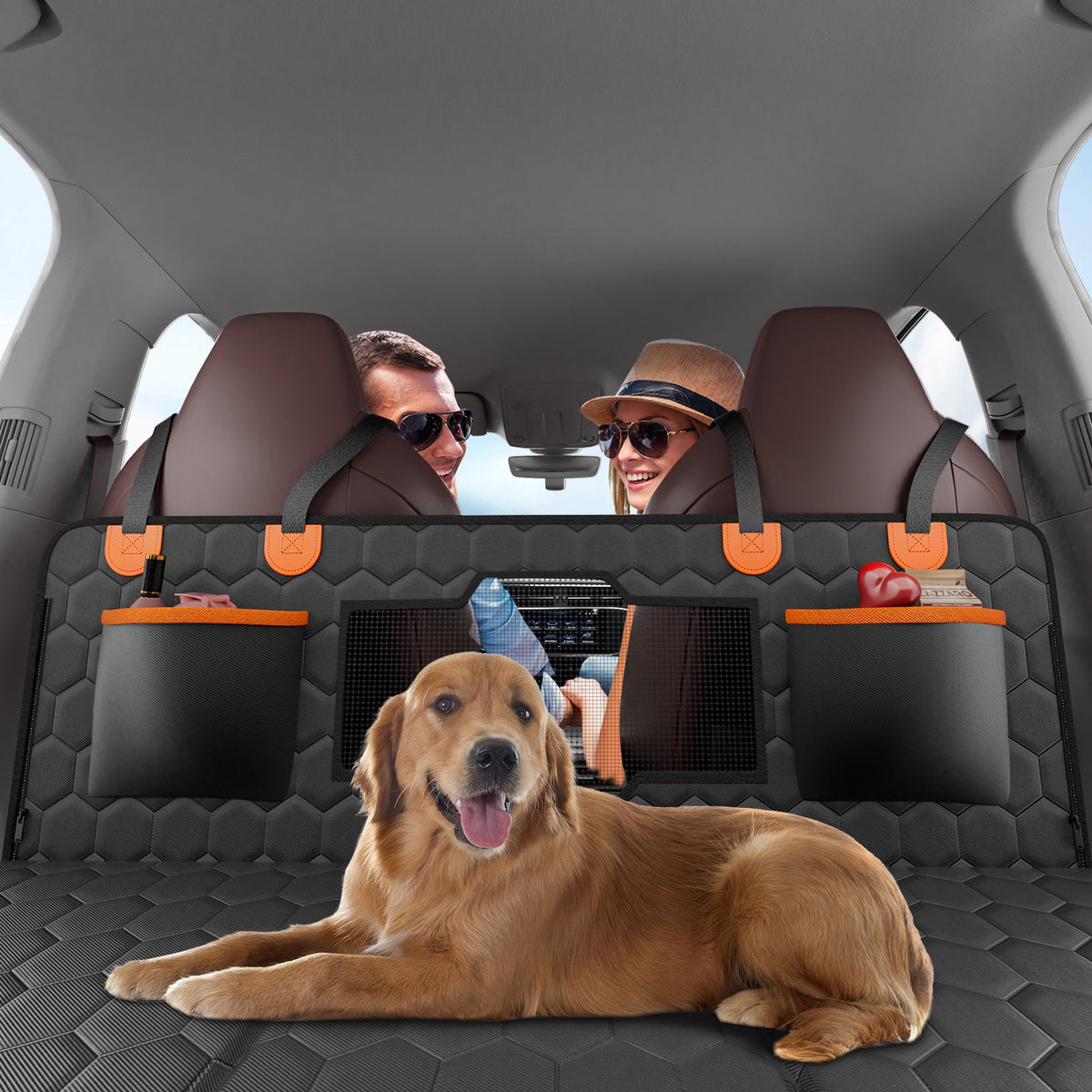 VEVOR Waterproof Dog Rear Seat Cover for Car, 600D, 137 × 65 cm