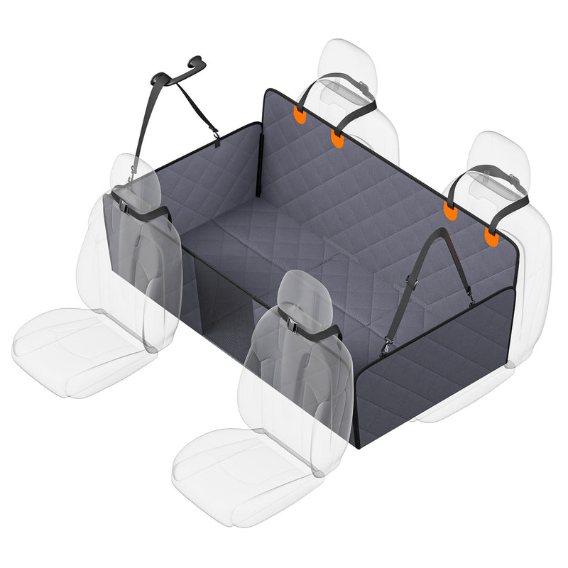 VEVOR Ūdensnecaurlaidīgs suņu sēdekļa pārvalks automašīnām 1458 x 770 mm, 600D