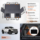 VEVOR Ūdensnecaurlaidīgs suņu sēdekļa pārvalks automašīnām 1458 x 770 mm, 600D