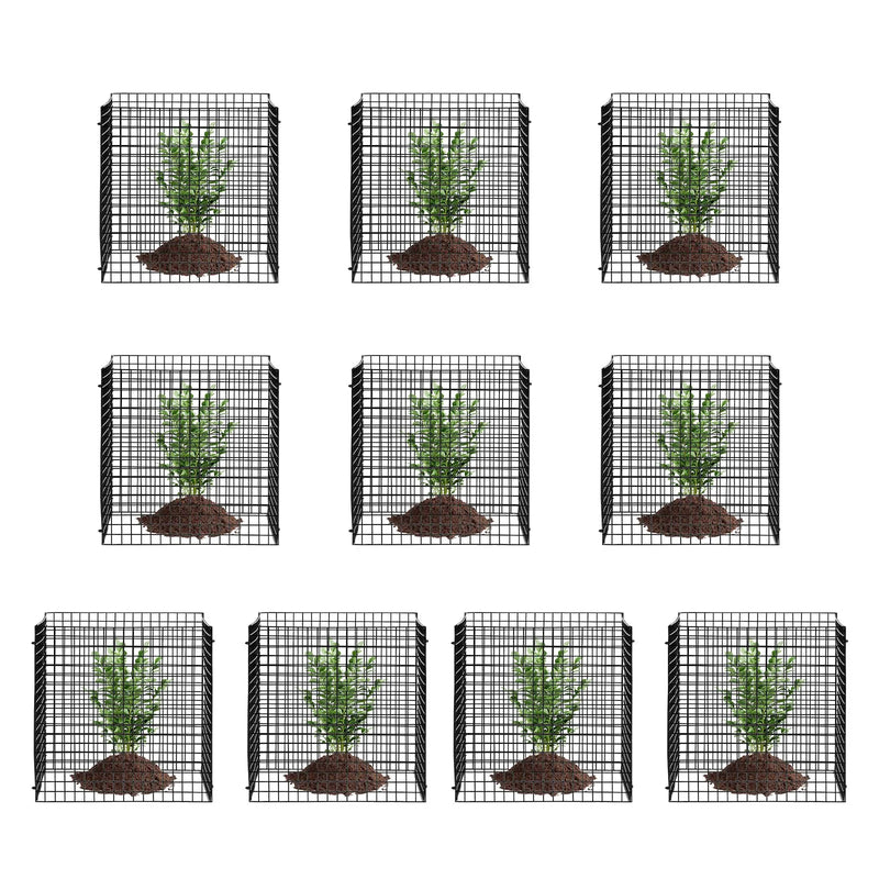 10 gab. augu aizsargi pret dzīvniekiem, 30 x 30 cm augu balsti dārzeņiem