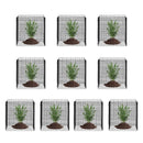 10 gab. augu aizsargi pret dzīvniekiem, 30 x 30 cm augu balsti dārzeņiem