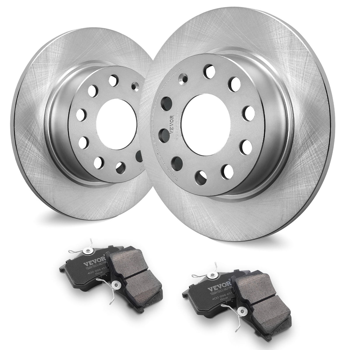 VEVOR Rear Brake Kit, Brake Discs and Brake Pads Audi A3 (8P) Replacement Set