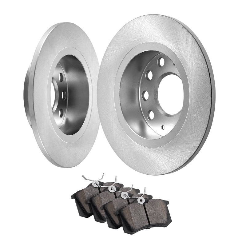VEVOR Aizmugurējais bremžu komplekts, bremžu diski un bremžu kluči Audi A3 (8P) nomaiņas komplekts