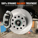 VEVOR Aizmugurējais bremžu komplekts, bremžu diski un bremžu kluči Audi A3 (8P) nomaiņas komplekts