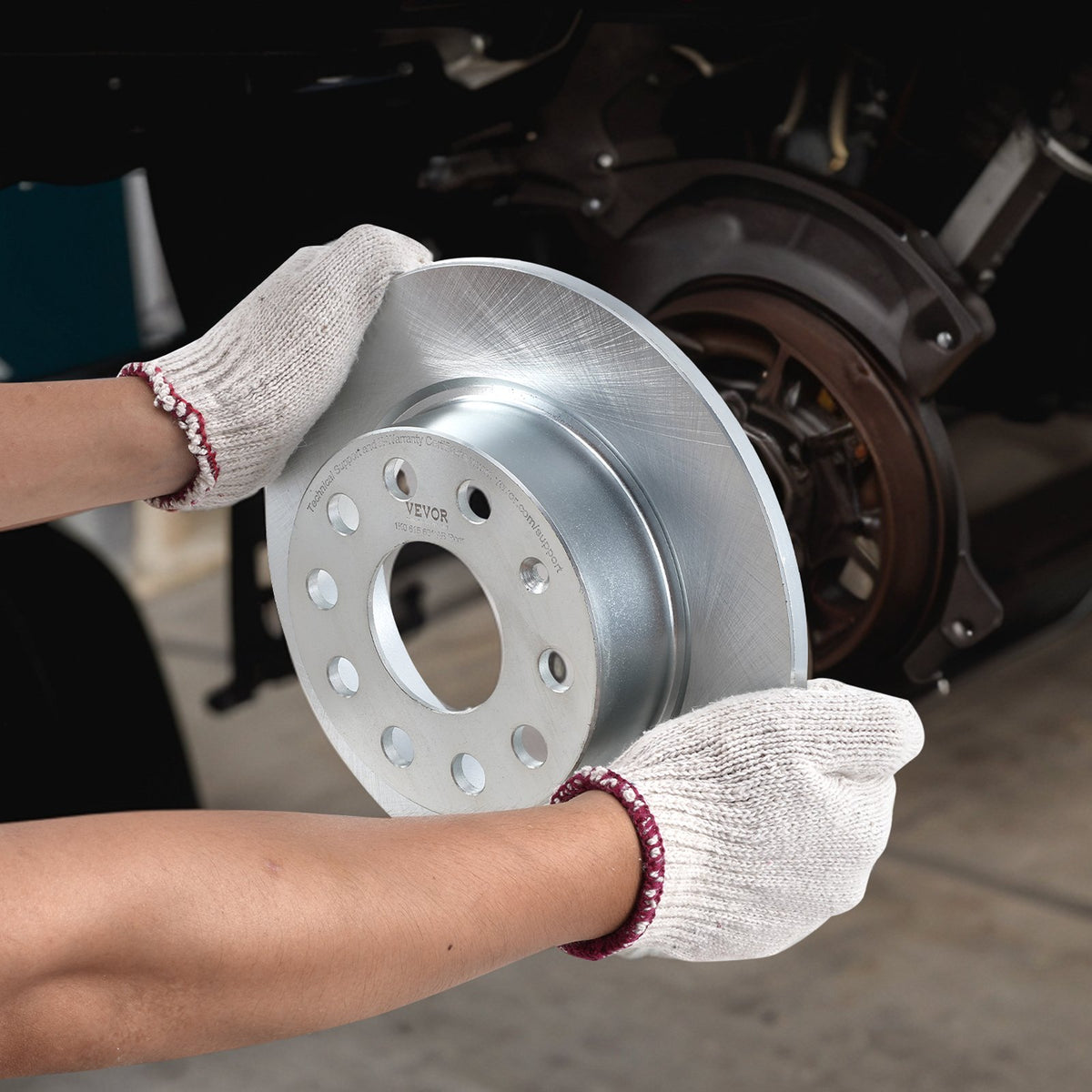 VEVOR Rear Brake Kit, Brake Discs and Brake Pads Audi A3 (8P) Replacement Set