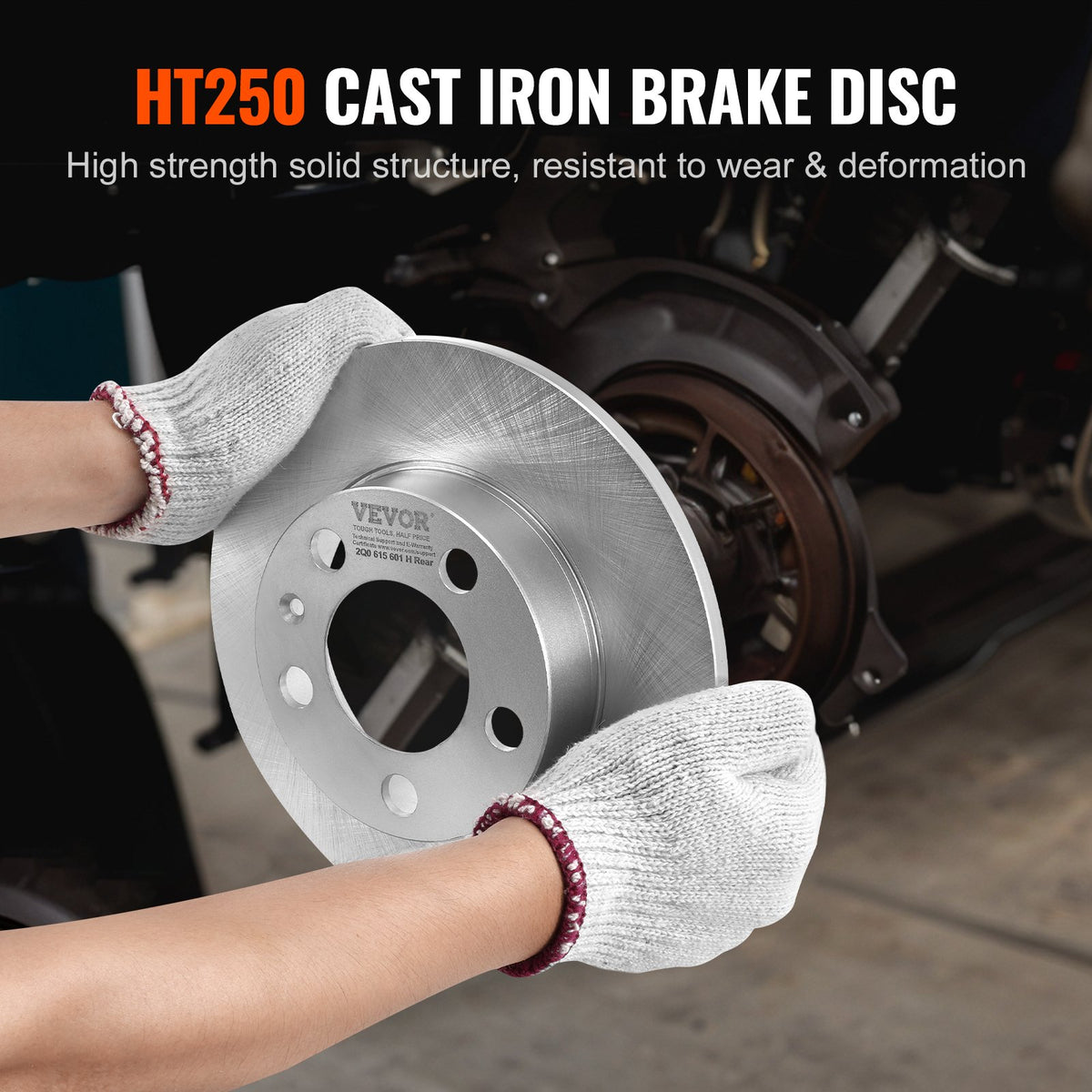 Rear Brake Kit Audi A3 (8L) – Discs and Pads | VEVOR