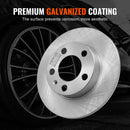 Aizmugurējo bremžu komplekts Audi A3 (8L) – diski un uzlikas | VEVOR