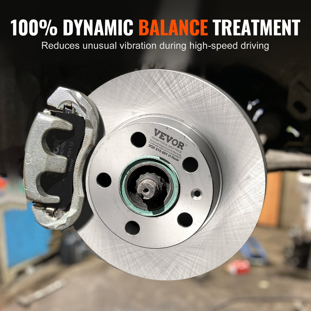 Rear Brake Kit Audi A3 (8L) – Discs and Pads | VEVOR