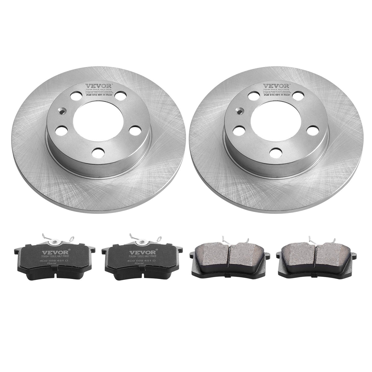 Rear Brake Kit Audi A3 (8L) – Discs and Pads | VEVOR