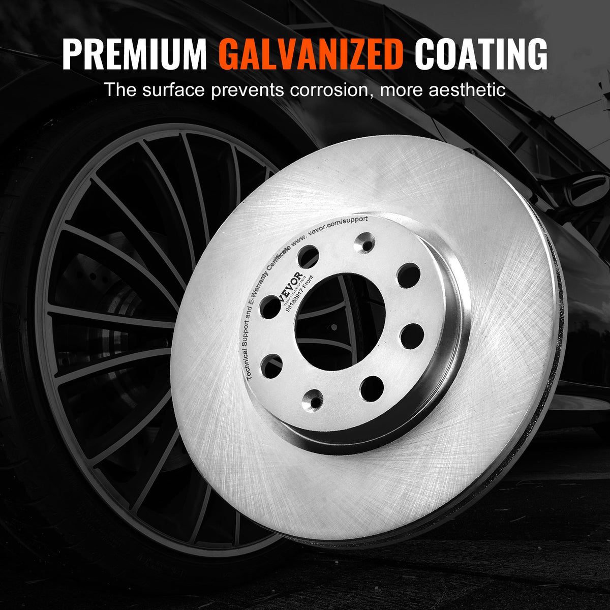 VEVOR Front Ceramic Brake Disc and Pad Kit – Vauxhall Adam / Corsa D / Box Hatchback