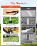 VEVOR 270° auto sānu nojume, 12,4 m², vadītāja puses nojume transportlīdzeklim, ūdensizturīga ar UV50+ aizsardzību, brīvi stāvoša visu laikapstākļu nojume SUV, furgoniem un pikapiem, kempingam, ar pārnēsāšanas somu