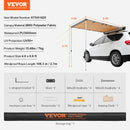 VEVOR automašinas sānu nojume, Liela 1,4 x 2,0 м saules aizsardzībai, udensizturīga 