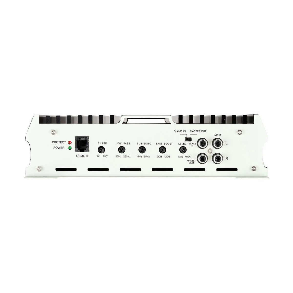 VEVOR Monoblock Car Amplifier 800 W RMS, 1 Channel, Class D, Stable at 1/2/4 Ω, with Remote Subwoofer Level Control, Low-Pass Filter, Bass Boost and Phase Adjustment