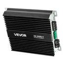 VEVOR monobloka automašīnas pastiprinātājs 1200 W RMS, 1 kanāls, D klase, stabils pie 1/2/4 Ω, ar tālvadības subwoofera līmeņa regulatoru, zemo frekvenču filtru, basa pastiprinājumu un fāzes regulēšanu