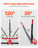 Auto virsbūves rāmis taisnotājs, 6 t spriegojuma remonta aprīkojums ar 3 t pneimatisko domkratu un 6000 PSI hidraulisko kājas pumpi, 16 taisnošanas instrumenti, automašīnām, SUV un pikapiem