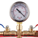 VEVOR 5,7 l vakuuma kamera, nerūsējošā tērauda degazēšanas kamera ar stikla vāku gāzu degazēšanai, silikoniem un pārtikas aizsardzībai