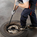 VEVOR riepu montāžas un demontāžas sviras 970 mm, 2 gab., smagās klases sakausējuma tērauda riepu montāžas instrumenti kravas auto, puspiekabēm, apvidus transportlīdzekļiem un vieglajiem furgoniem, melni