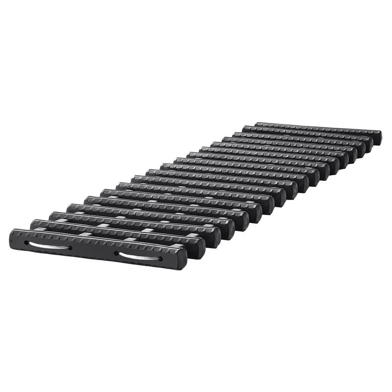 VEVOR 7 t vilkšanas dēļi no TPR materiāla, atgūšanas dēļi apvidus auto, vieglajām automašīnām, pikapiem, SUV un kemperiem, pāris riepu saķeres paliktņu sniegam, smiltīm, dubļiem un irdenam reljefam, ar glabāšanas somām, īsie, melni