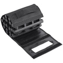 VEVOR 7 t vilkšanas dēļi no TPR materiāla, atgūšanas dēļi apvidus auto, vieglajām automašīnām, pikapiem, SUV un kemperiem, pāris riepu saķeres paliktņu sniegam, smiltīm, dubļiem un irdenam reljefam, ar glabāšanas somām, īsie, melni