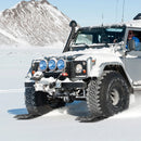 VEVOR 10 t PP saķeres dēļi bezceļu transportlīdzekļiem, īsie melnie riepu saķeres paklāji sniegam, smiltīm, dubļiem un irdenam reljefam, komplektā ar uzglabāšanas somu