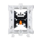 VEVOR pneimatiskais dubultmembrānu sūknis, maks. plūsma 17 l/min, standarta ieplūde un izplūde, polipropilēna korpuss, divas membrānas, paredzēts dīzeļdegvielai, smērvielām, petrolejai un benzīnam