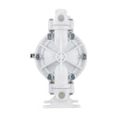 VEVOR pneimatiskais dubultmembrānu sūknis, maks. plūsma 17 l/min, standarta ieplūde un izplūde, polipropilēna korpuss, divas membrānas, paredzēts dīzeļdegvielai, smērvielām, petrolejai un benzīnam