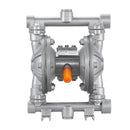 VEVOR pneimatiskais dubultmembrānu sūknis, maks. plūsma 25 l/min, standarta ieplūde un izplūde, alumīnija sakausējuma korpuss, divas membrānas, paredzēts dīzeļdegvielai, smērvielām, petrolejai un benzīnam