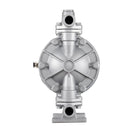 VEVOR pneimatiskais dubultmembrānu sūknis, maks. plūsma 25 l/min, standarta ieplūde un izplūde, alumīnija sakausējuma korpuss, divas membrānas, paredzēts dīzeļdegvielai, smērvielām, petrolejai un benzīnam