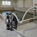 VEVOR pneimatiskais dubultmembrānu sūknis, maks. plūsma 132 l/min, standarta ieplūde un izplūde, alumīnija sakausējuma korpuss, divas membrānas, paredzēts dīzeļdegvielai, smērvielām, petrolejai un benzīnam